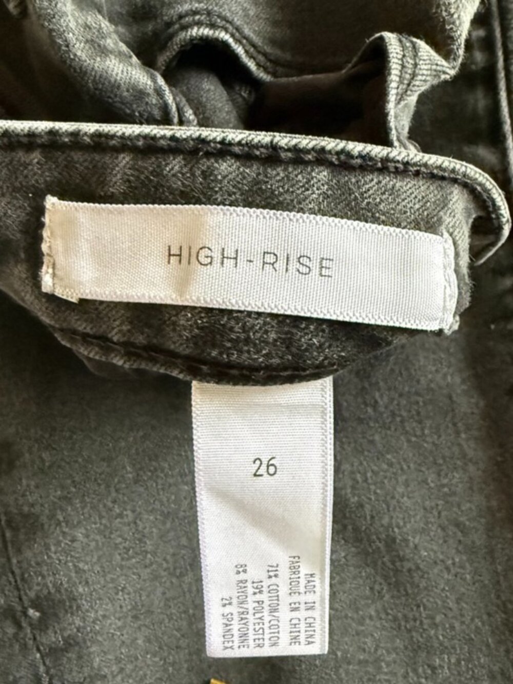 Leith High Rise Jeans size 26 - Picture 6 of 12